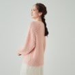 シューラルー/ドレスキップ(SHOO・LA・RUE/DRESKIP)の【高レビュー/S-LL】思わず触れたくなる 大人の透かし編みフェザーニット2