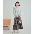 シューラルー/ドレスキップ(SHOO・LA・RUE/DRESKIP)の【高レビュー/S-LL】思わず触れたくなる 大人の透かし編みフェザーニット30