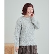 シューラルー/ドレスキップ(SHOO・LA・RUE/DRESKIP)の【高レビュー/S-LL】思わず触れたくなる 大人の透かし編みフェザーニット28