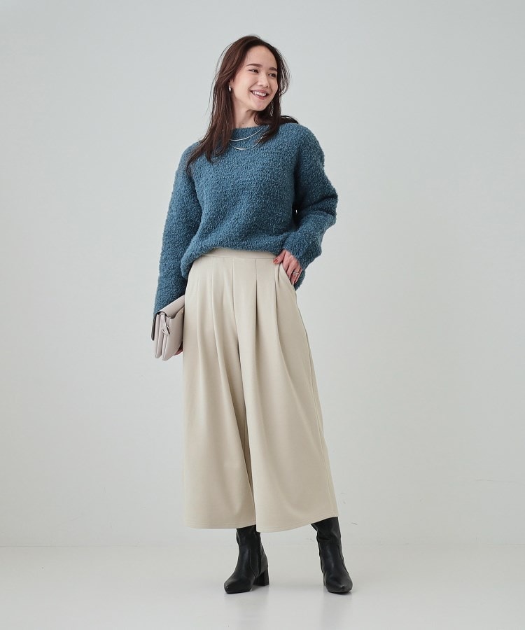 シューラルー/ドレスキップ(SHOO・LA・RUE/DRESKIP)の【選べる着丈】あったかもちもちガウチョパンツ20