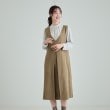 シューラルー/ドレスキップ(SHOO・LA・RUE/DRESKIP)の【S-LL】大人クラシカルな印象に ボックスプリーツ Vネックジャンドレ9
