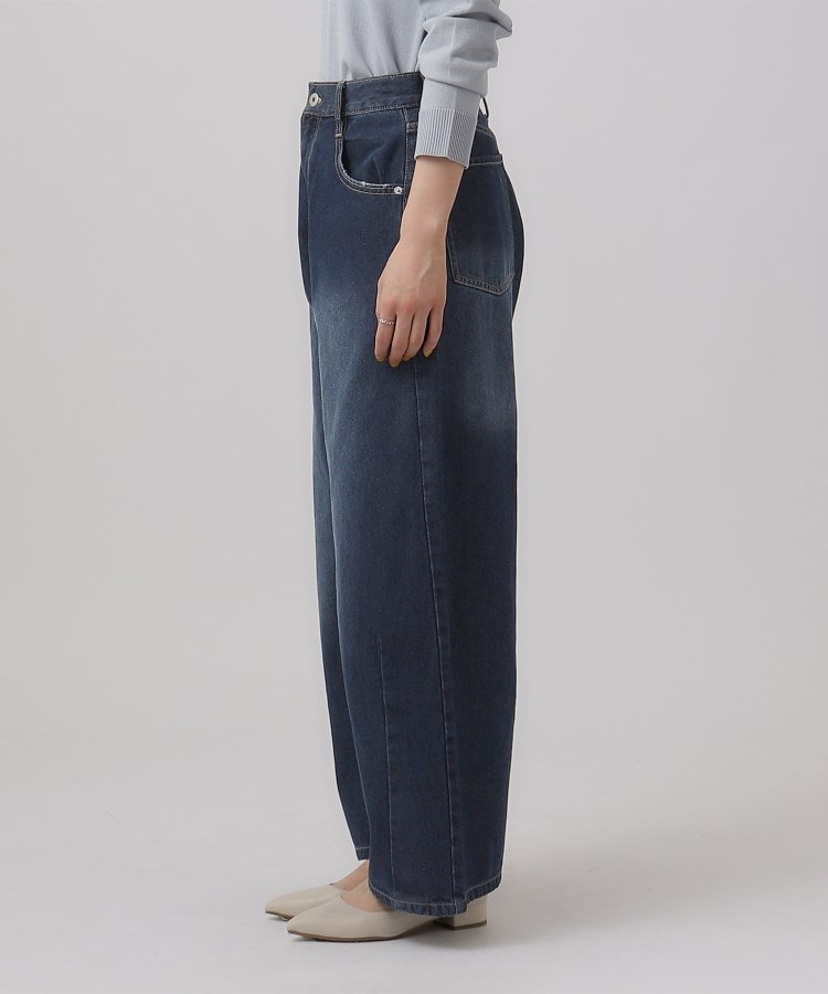 サスティナブルデニムカーブパンツ(デニムパンツ) | SHOO・LA サスティナブルデニムカーブパンツ(デニムパンツ) | SHOO・LA