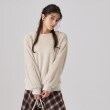 シューラルー/ドレスキップ(SHOO・LA・RUE/DRESKIP)のふわふわもこもこリブ切替ボアトップス5
