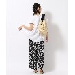 シューラルー/ドレスキップ(SHOO・LA・RUE/DRESKIP)の【M-LL/選べる着丈】すっきりキレイ見え サテンワイドパンツ15