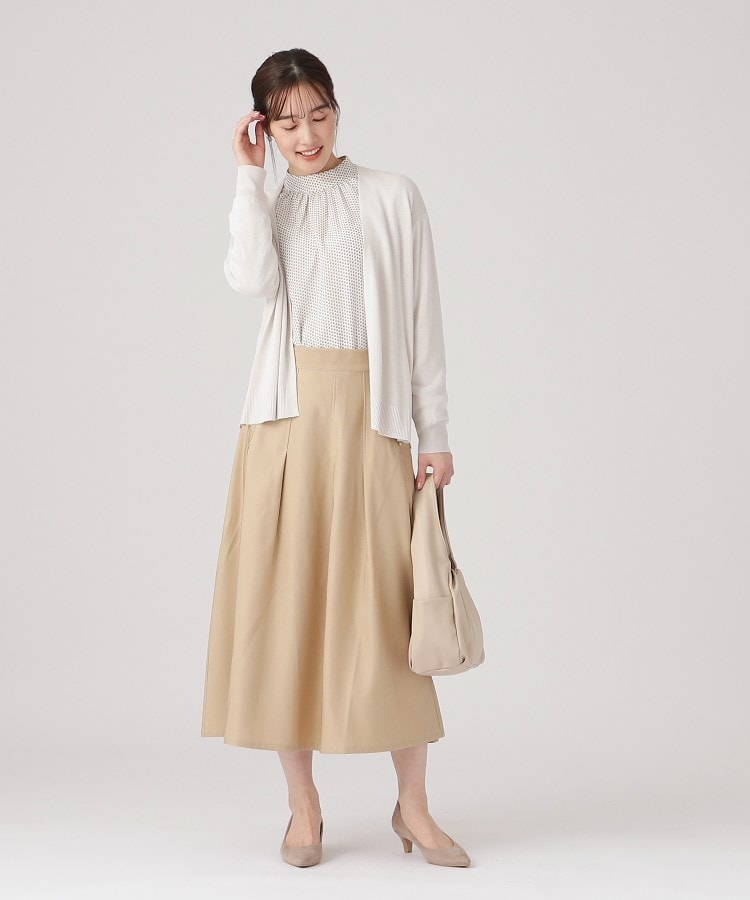 シューラルー/ドレスキップ(SHOO・LA・RUE/DRESKIP)の【高レビュー/洗える/UV】さらりと羽織れる トッパーショートカーディガン36