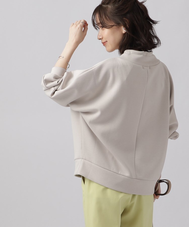 シューラルー/ドレスキップ(SHOO・LA・RUE/DRESKIP)の【高レビュー】大人のきれいめカジュアルに なめらかタッチ もちさら抜け襟トップス5