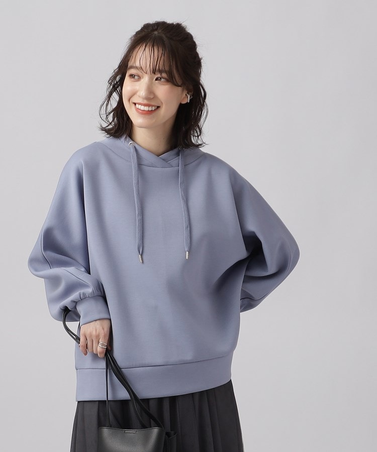 シューラルー/ドレスキップ(SHOO・LA・RUE/DRESKIP)の【高レビュー】大人のきれいめカジュアルに なめらかタッチ もちさら抜け襟トップス28
