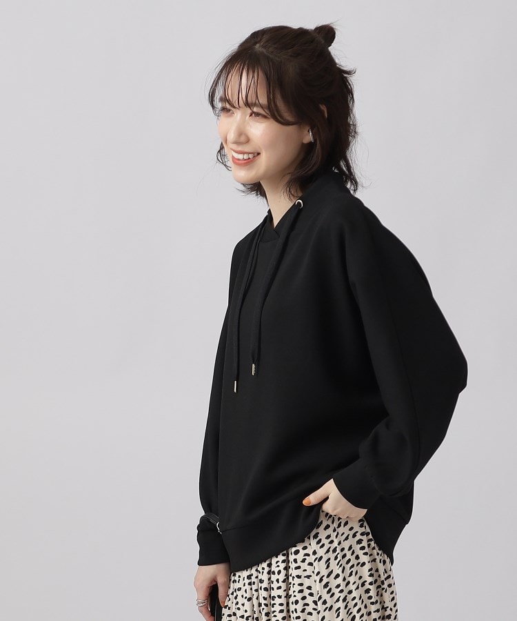 シューラルー/ドレスキップ(SHOO・LA・RUE/DRESKIP)の【高レビュー】大人のきれいめカジュアルに なめらかタッチ もちさら抜け襟トップス16