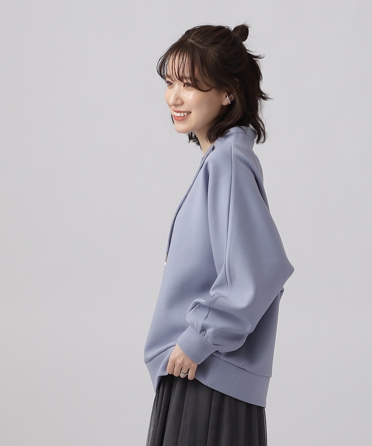 シューラルー/ドレスキップ(SHOO・LA・RUE/DRESKIP)の【高レビュー】大人のきれいめカジュアルに なめらかタッチ もちさら抜け襟トップス29
