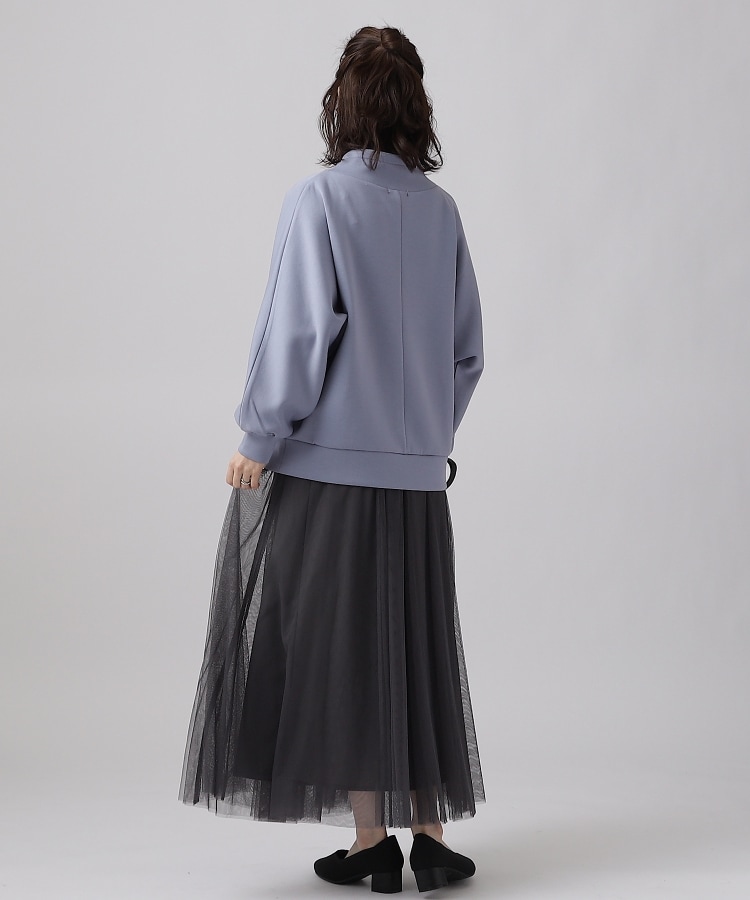 シューラルー/ドレスキップ(SHOO・LA・RUE/DRESKIP)の【高レビュー】大人のきれいめカジュアルに なめらかタッチ もちさら抜け襟トップス27