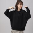 シューラルー/ドレスキップ(SHOO・LA・RUE/DRESKIP)の【高レビュー】大人のきれいめカジュアルに なめらかタッチ もちさら抜け襟トップス ブラック(019)