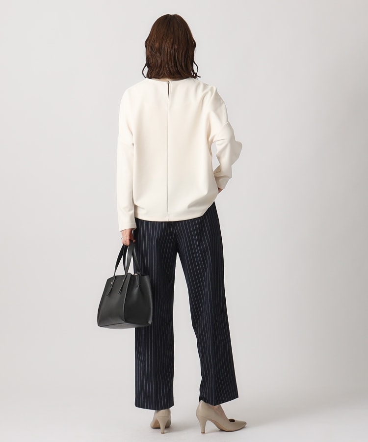 シューラルー/ドレスキップ(SHOO・LA・RUE/DRESKIP)のオンにもオフにも 上品で軽やかに なめらかタッチダンボールトップス17