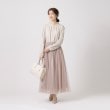 シューラルー/ドレスキップ(SHOO・LA・RUE/DRESKIP)の【無理せずキレイ/2WAYネック】パール調ボタンブラウス20