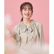 ワンダフルワールド フリルリボンシャツ