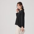 シューラルー/ドレスキップ(SHOO・LA・RUE/DRESKIP)の【9分袖/ブローチ付き】インせず着られる なめらかタッチ ランタンスリーブトップス6