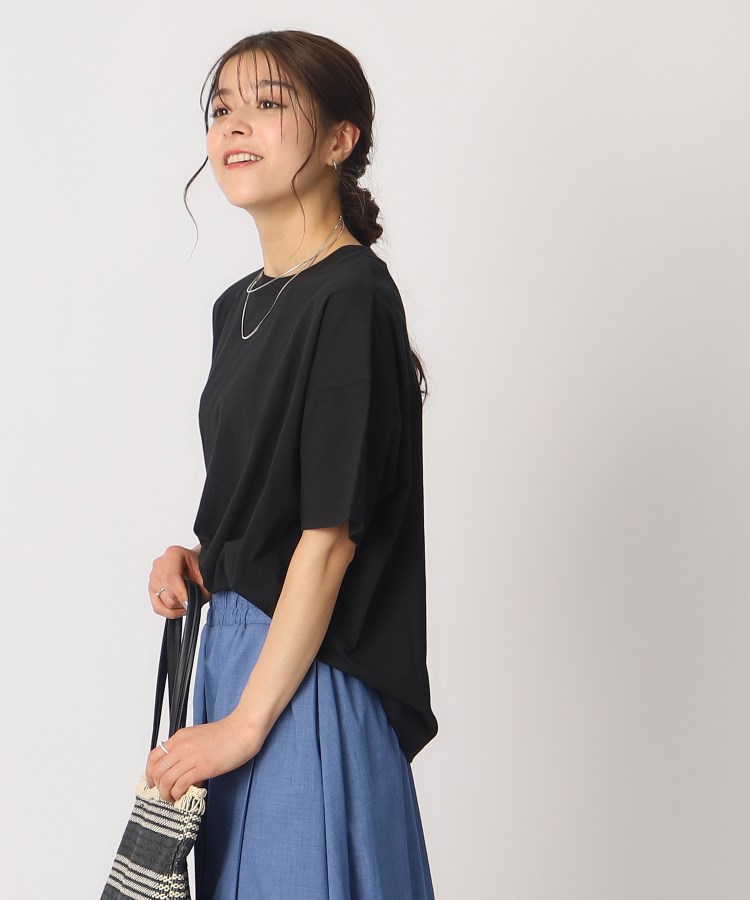 シューラルー/ドレスキップ(SHOO・LA・RUE/DRESKIP)の【遮熱/接触冷感/UVカット】AIR SHIELD ゆるTシャツ6