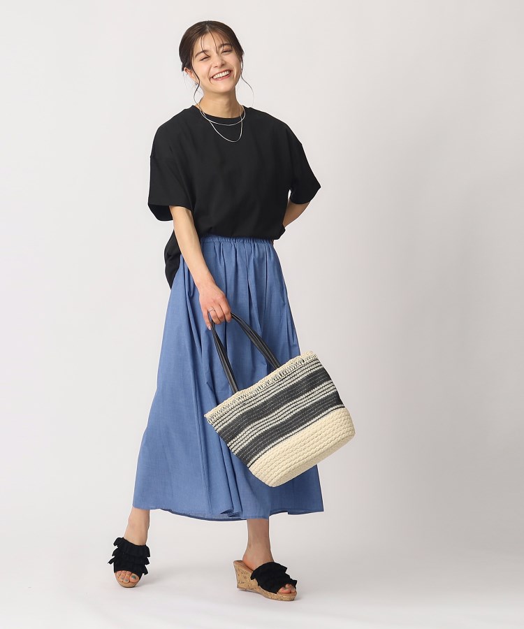 シューラルー/ドレスキップ(SHOO・LA・RUE/DRESKIP)の【遮熱/UVカット】AIR SHIELD ゆるTシャツ12