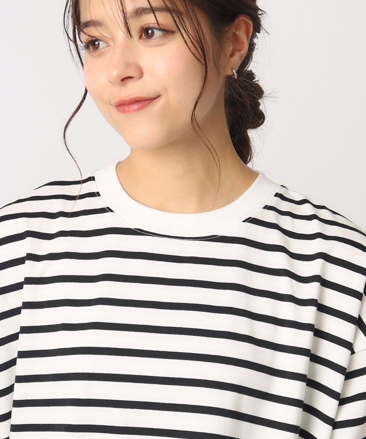 シューラルー/ドレスキップ(SHOO・LA・RUE/DRESKIP)の【遮熱/UVカット】AIR SHIELD ゆるTシャツ30