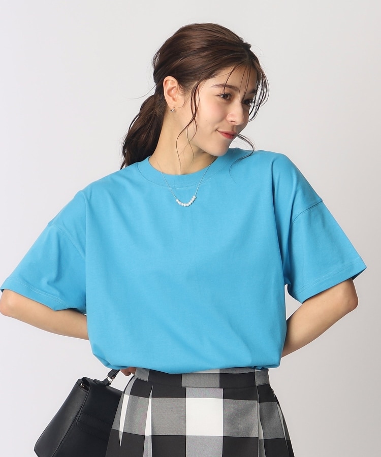 シューラルー/ドレスキップ(SHOO・LA・RUE/DRESKIP)の【遮熱/接触冷感/UVカット】AIR SHIELD ゆるTシャツ22