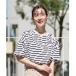 シューラルー/ドレスキップ(SHOO・LA・RUE/DRESKIP)の【遮熱/UVカット】AIR SHIELD ゆるTシャツ ブラック(219)