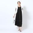 シューラルー/ドレスキップ(SHOO・LA・RUE/DRESKIP)の配色ステッチ バルーン袖マキシワンピース3