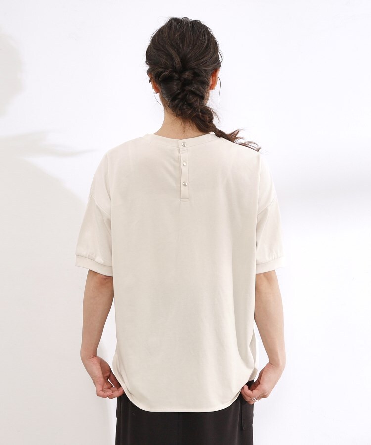 シューラルー/ドレスキップ(SHOO・LA・RUE/DRESKIP)の【洗える/UV】 大人のための ぷっくりラメロゴTシャツ22