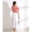 シューラルー/ドレスキップ(SHOO・LA・RUE/DRESKIP)の【高レビュー/洗える/UV】大人カジュアル 抜け襟Tシャツ25
