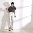 シューラルー/ドレスキップ(SHOO・LA・RUE/DRESKIP)の【無理せずキレイ】バンドカラーブラウス8