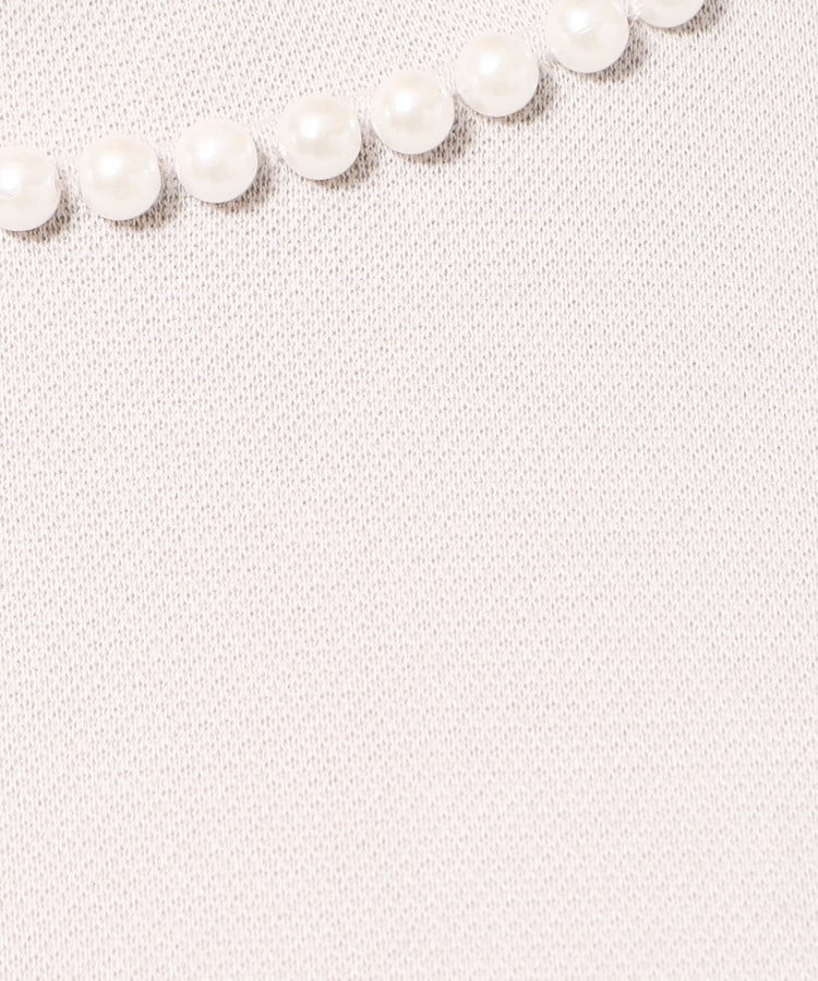 シューラルー/ドレスキップ(SHOO・LA・RUE/DRESKIP)の衿パール調釦お袖ふんわり五分袖トップス8