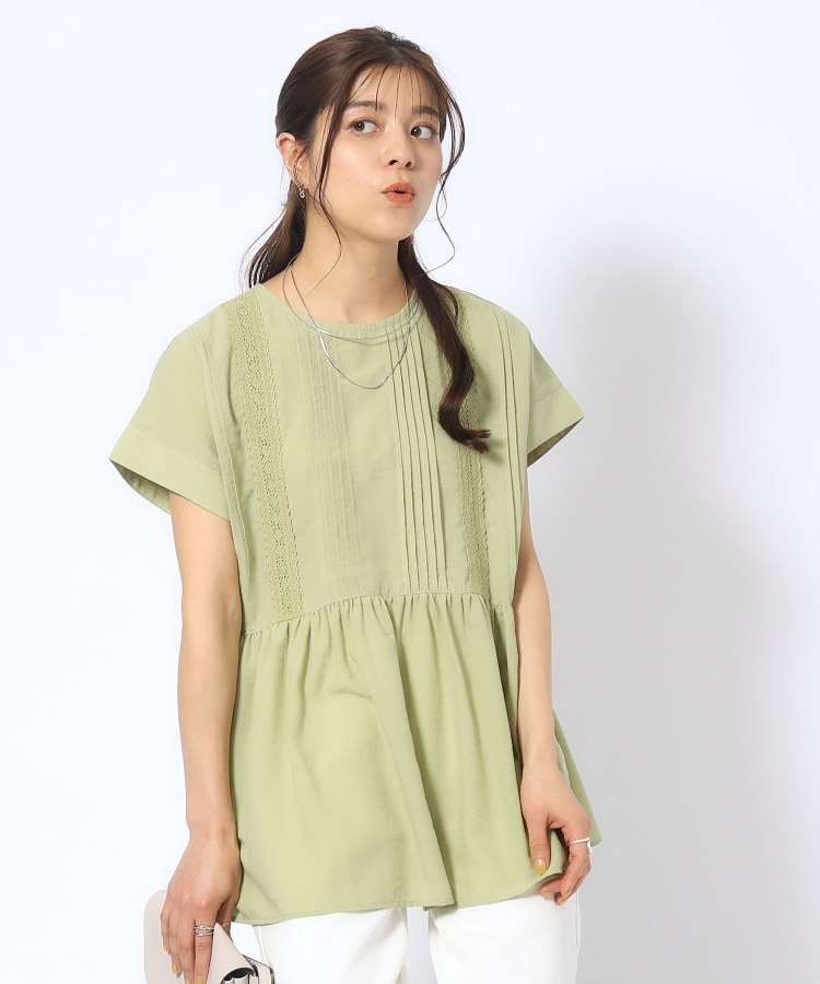 ピンタックレースブラウス(シャツ・ブラウス) | SHOO・LA・RUE ピンタックレースブラウス(シャツ・ブラウス) | SHOO・LA・RUE