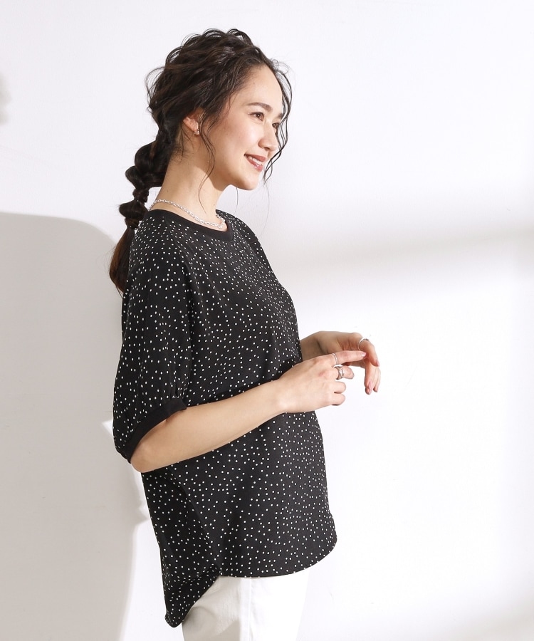 無理せずキレイ/洗濯後しわになりにくい】 洗える リブ切替 無理せずキレイ/洗濯後しわになりにくい】 洗える リブ切替