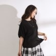 シューラルー/ドレスキップ(SHOO・LA・RUE/DRESKIP)の【無理せずキレイ/洗濯後しわになりにくい】 洗える リブ切替ドット柄アソート ドルマンブラウス9