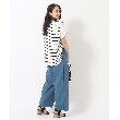 シューラルー/ドレスキップ(SHOO・LA・RUE/DRESKIP)の【洗える/UV】インしない着こなしにも 袖口ロールアップ ドルマンTシャツ22