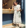 シューラルー/ドレスキップ(SHOO・LA・RUE/DRESKIP)の1枚でサマ見え シフォンレイヤード 転写プリントTシャツ27