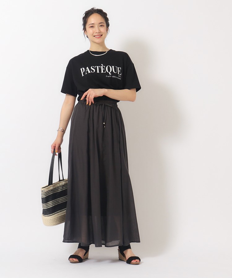 大人可愛いが叶うボリュームマキシ丈スカート(マキシ・ロング 大人可愛いが叶うボリュームマキシ丈スカート(マキシ・ロング