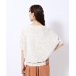 シューラルー/ドレスキップ(SHOO・LA・RUE/DRESKIP)の【きらっと華やぐ】ラメが大人上品 ドルマンボートネック5分袖ニット18