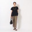 シューラルー/ドレスキップ(SHOO・LA・RUE/DRESKIP)の【UV】 ほんのり甘い 異素材ペプラムトップス19