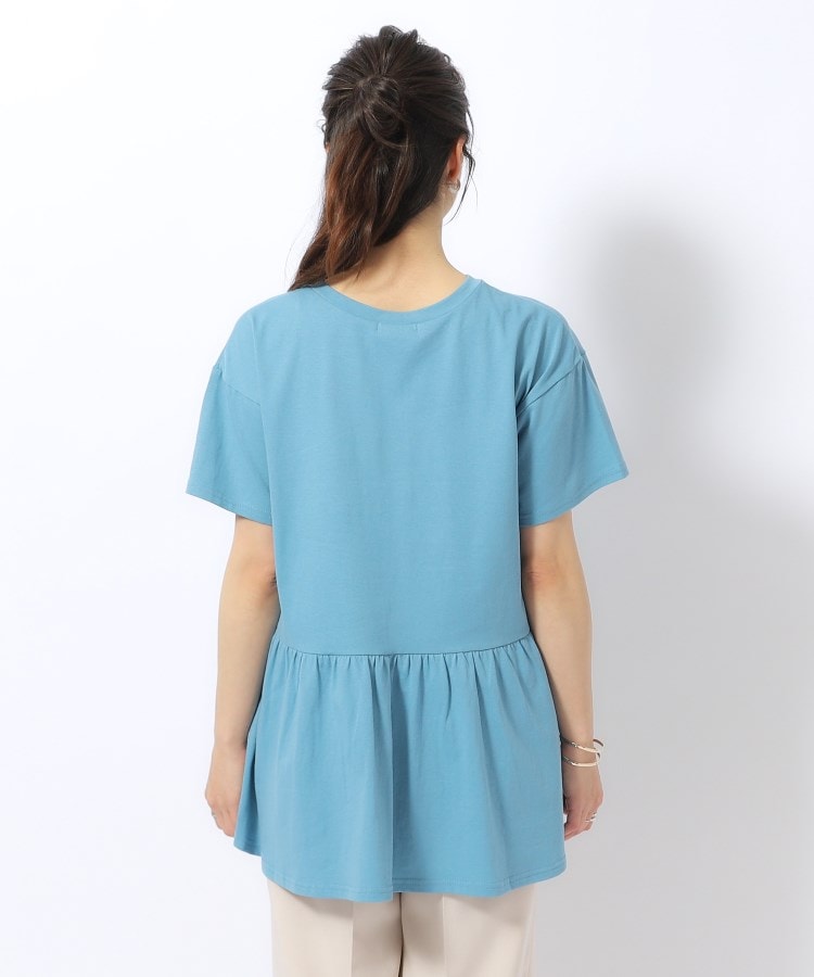 シューラルー/ドレスキップ(SHOO・LA・RUE/DRESKIP)の【体型カバー/UV】アウトで決まる ペプラムTシャツ23