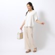 シューラルー/ドレスキップ(SHOO・LA・RUE/DRESKIP)の【洗濯後しわになりにくい】二の腕カバー とろみスキッパーブラウス18