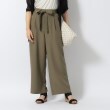 シューラルー/ドレスキップ(SHOO・LA・RUE/DRESKIP)の【セットアップ可/イージーケア】麻調共紐ベルト付 ワイドパンツ6