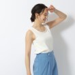 シューラルー/ドレスキップ(SHOO・LA・RUE/DRESKIP)のビーズがアクセント 大人のテレコタンク6