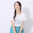 シューラルー/ドレスキップ(SHOO・LA・RUE/DRESKIP)の着るだけで旬な着こなしに フロントチュール重ねプリントTシャツ1