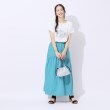シューラルー/ドレスキップ(SHOO・LA・RUE/DRESKIP)の着るだけで旬な着こなしに フロントチュール重ねプリントTシャツ3