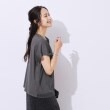 シューラルー/ドレスキップ(SHOO・LA・RUE/DRESKIP)の着るだけで旬な着こなしに フロントチュール重ねプリントTシャツ10