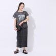 シューラルー/ドレスキップ(SHOO・LA・RUE/DRESKIP)の着るだけで旬な着こなしに フロントチュール重ねプリントTシャツ11