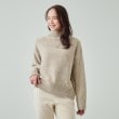 シューラルー/ドレスキップ(SHOO・LA・RUE/DRESKIP)の肌触り柔らか ベロアモール モックネックニット5