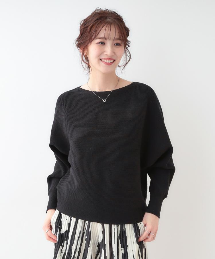 シューラルー/ドレスキップ(SHOO・LA・RUE/DRESKIP)の【洗える】上品で華やかに アンジェリーナ ドルマンニット9