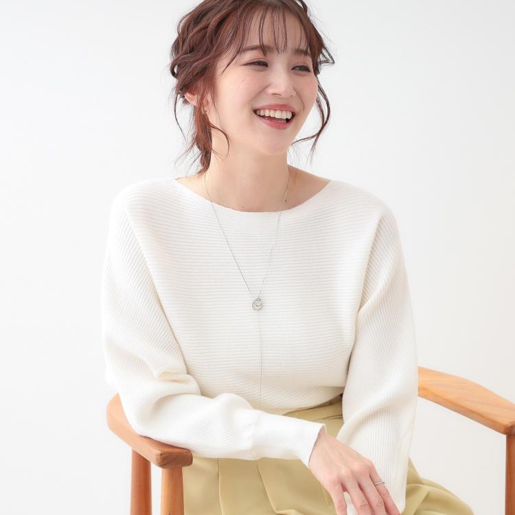 シューラルー/ドレスキップ(SHOO・LA・RUE/DRESKIP)の【洗える】上品で華やかに アンジェリーナ ドルマンニット ニット/セーター
