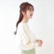 シューラルー/ドレスキップ(SHOO・LA・RUE/DRESKIP)の【洗える】大人の上品コーデに お袖ビジュー釦付きリブドルマンニット10