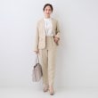 シューラルー/ドレスキップ(SHOO・LA・RUE/DRESKIP)の【洗える/S-LL/セットアップ可/通勤/セレモニー】洗濯後しわになりにくい テーパードパンツ13